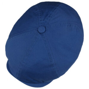 Midtown Cotton Newsboy Cap Blue