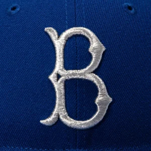 NEW ERA 59FIFTY BROOKLYN DODGERS JACKIE ROBINSON 42 PATCH HAT