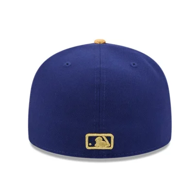 NEW ERA 59FIFTY LOS ANGELES DODGERS 2025 WORLD SERIES PATCH GOLD HAT