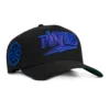 NEW ERA 9FORTY A-FRAME BLACK DOME DETROIT PISTONS LOGO PATCH 1978 WORD SNAPBACK HAT