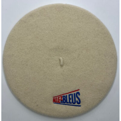 Official Allez Les Bleus Ecru Beret