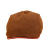 Rust Cotton Flat Cap