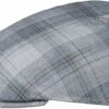 Silk Linen Multicolored Flat Cap
