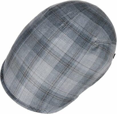 Silk Linen Multicolored Flat Cap
