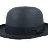 Toyo Black Bowler Hat