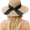 Wide Brim Sun Straw Hat for Women