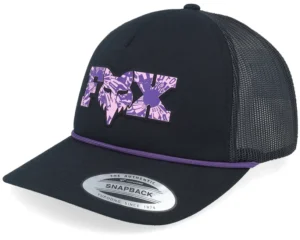 Women Image Phantom Rope Black Trucker