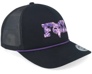 Women Image Phantom Rope Black Trucker