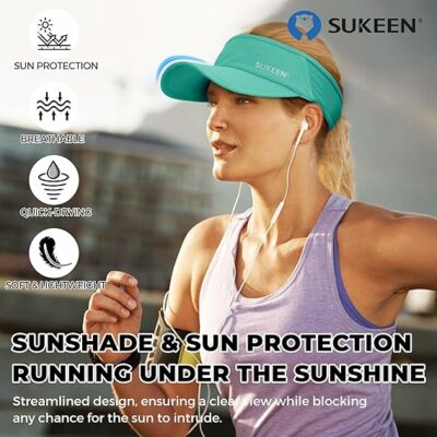 Women Lightweight Packable Visor Cap