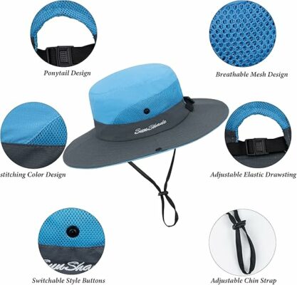 Women Summer UV Protection Sun Hat