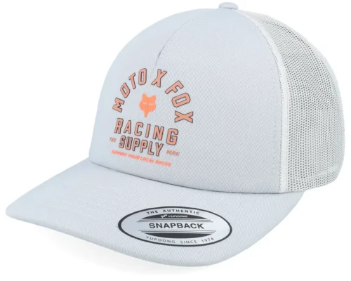 Womens Local Racer Light Grey Trucker