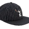 Woven Black Baseball Cap