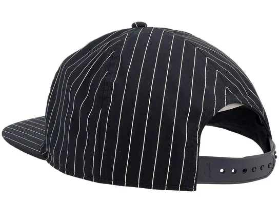 Woven Black Baseball Cap
