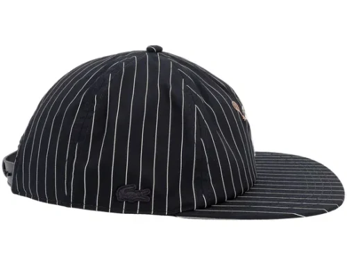 Woven Black Baseball Cap