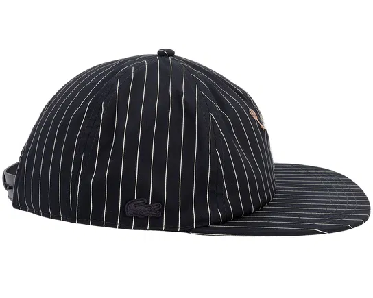 Woven Black Baseball Cap
