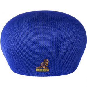Stripe Royal Blue Flat Cap