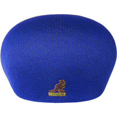 Stripe Royal Blue Flat Cap