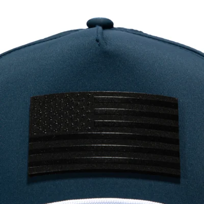 BRANDED BILLS OLD GLORY MIDNIGHT SNAPBACK ROPE CURVED HAT