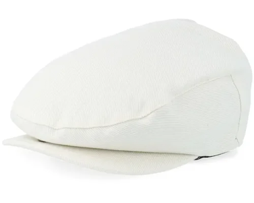 Barrel Alpha White Flat Cap