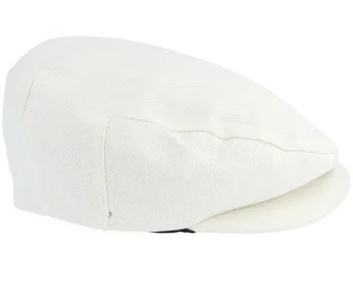 Barrel Alpha White Flat Cap