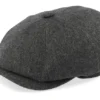 Cashmere Navy Flat Cap