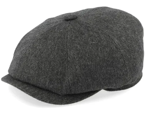 Cashmere Navy Flat Cap