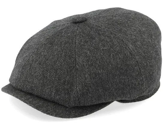 Cashmere Navy Flat Cap