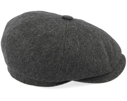 Cashmere Navy Flat Cap