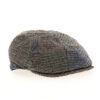 Chevron Pattern Flat Cap