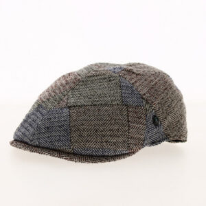 Chevron Pattern Flat Cap