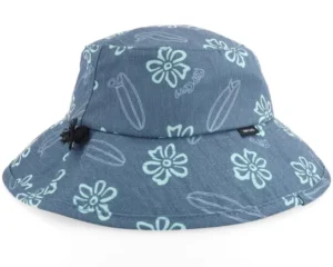 Combo Mid Brim Hat Faded Denim Bucket