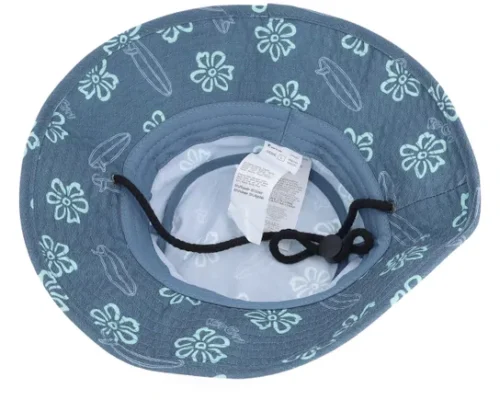 Combo Mid Brim Hat Faded Denim Bucket