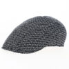 Cotton Black & White Flat Cap