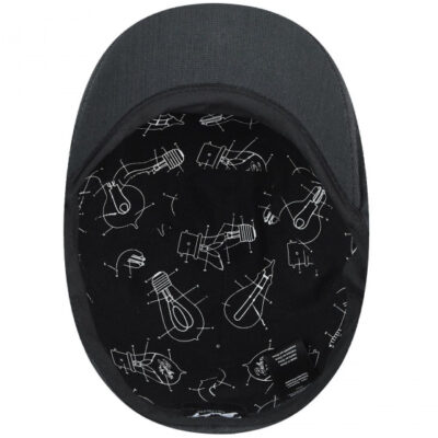 Domed Flat Cap Slater Grey
