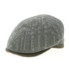 Green Cotton Flat Cap
