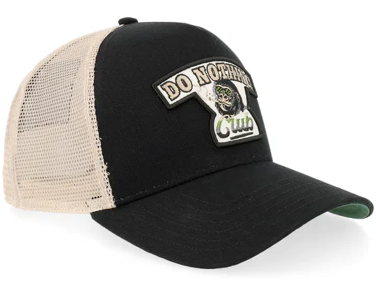 Hft Cap Dnc Gorilla Black A-frame Trucker