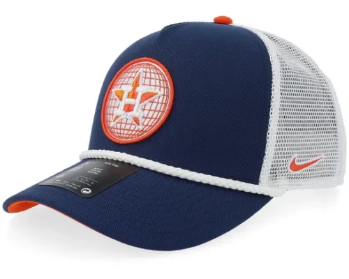 Houston Astros Primetime Drifit Navy/Orange/White A-frame Trucker