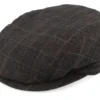 Ivy Slim Cap Brown Flat Cap