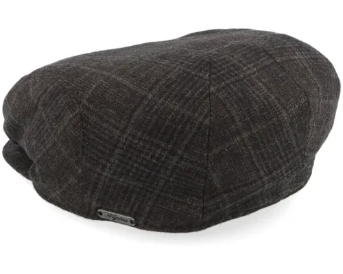 Ivy Slim Cap Brown Flat Cap