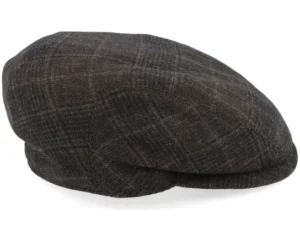 Ivy Slim Cap Brown Flat Cap