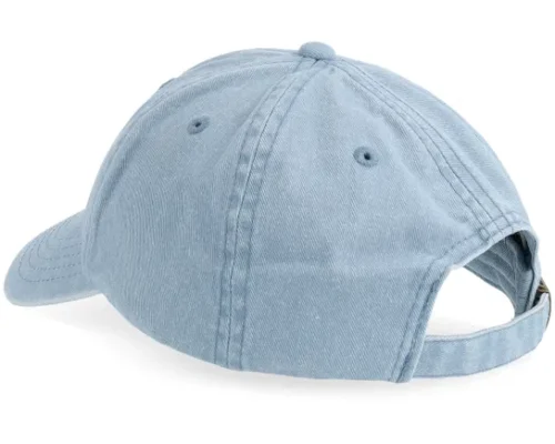 Kids Brown Bear Paw Vintage Washed Light Blue Dad Cap