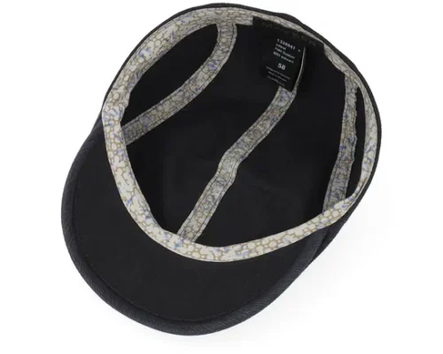 Leland Outdoor Black Flat Cap