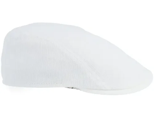 Leland Outdoor White Flat Cap