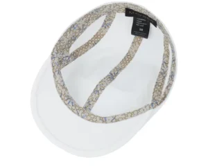 Leland Outdoor White Flat Cap