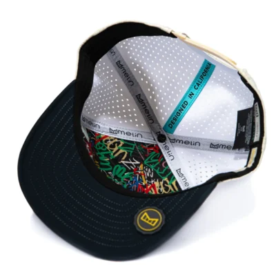 MELIN ODYSEA HYDRO YELLOW JACKET ICON SNAPBACK HAT