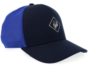 New Hft Finefine Navy A-frame Trucker
