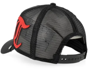 Old English Goat Black A-frame Trucker