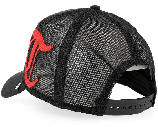 Old English Goat Black A-frame Trucker
