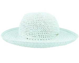Paper Crochet Bolero With Mint Sunhat