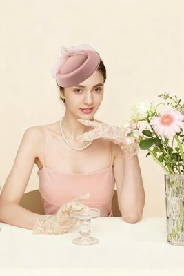 Pillbox Tea Party Fascinator Hat for Women